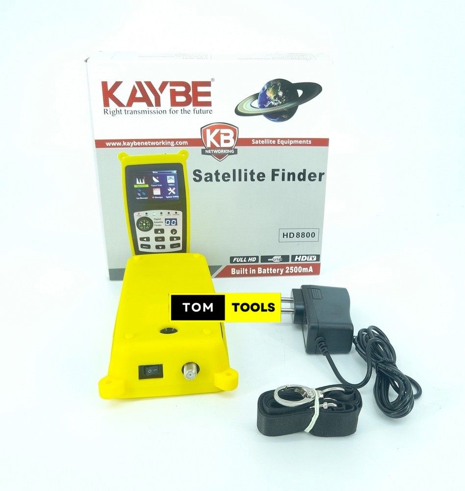 KAYBE KB-HD8800 Rechargeable Digital Satellite Finder