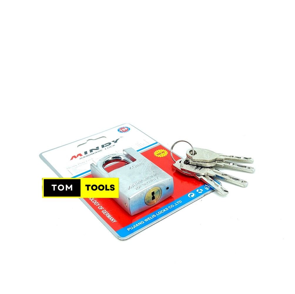 Mindy 40mm Anti-Theft Padlock with 4 Flat Keys