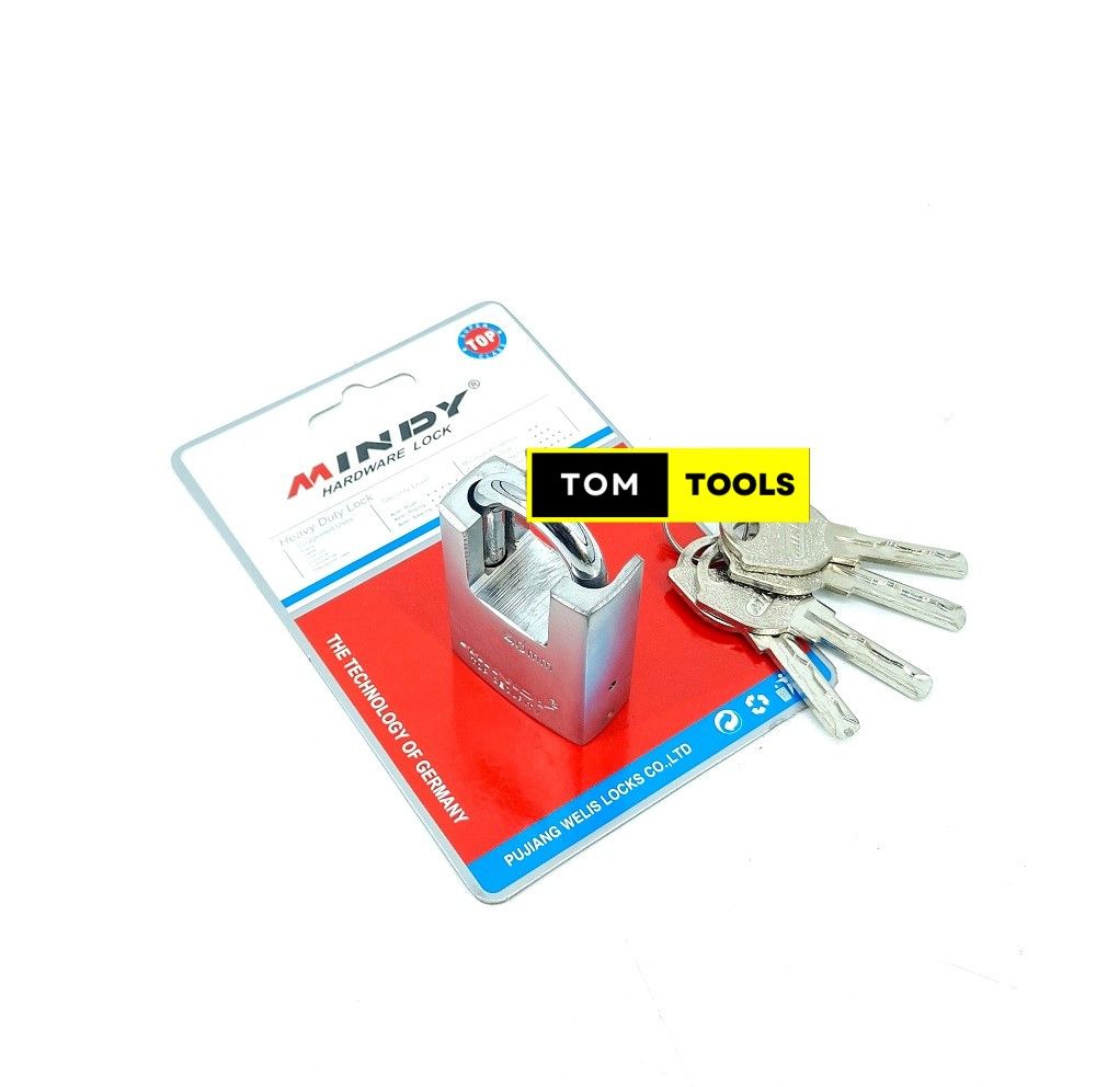 Mindy 40mm Anti-Theft Padlock with 4 Flat Keys
