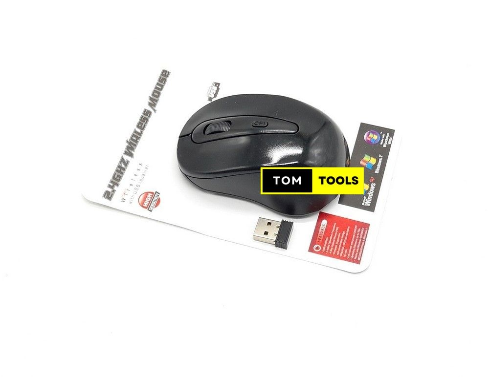 High Sensitivity 2.4ghz Wireless Optical Mouse With USB Receiver