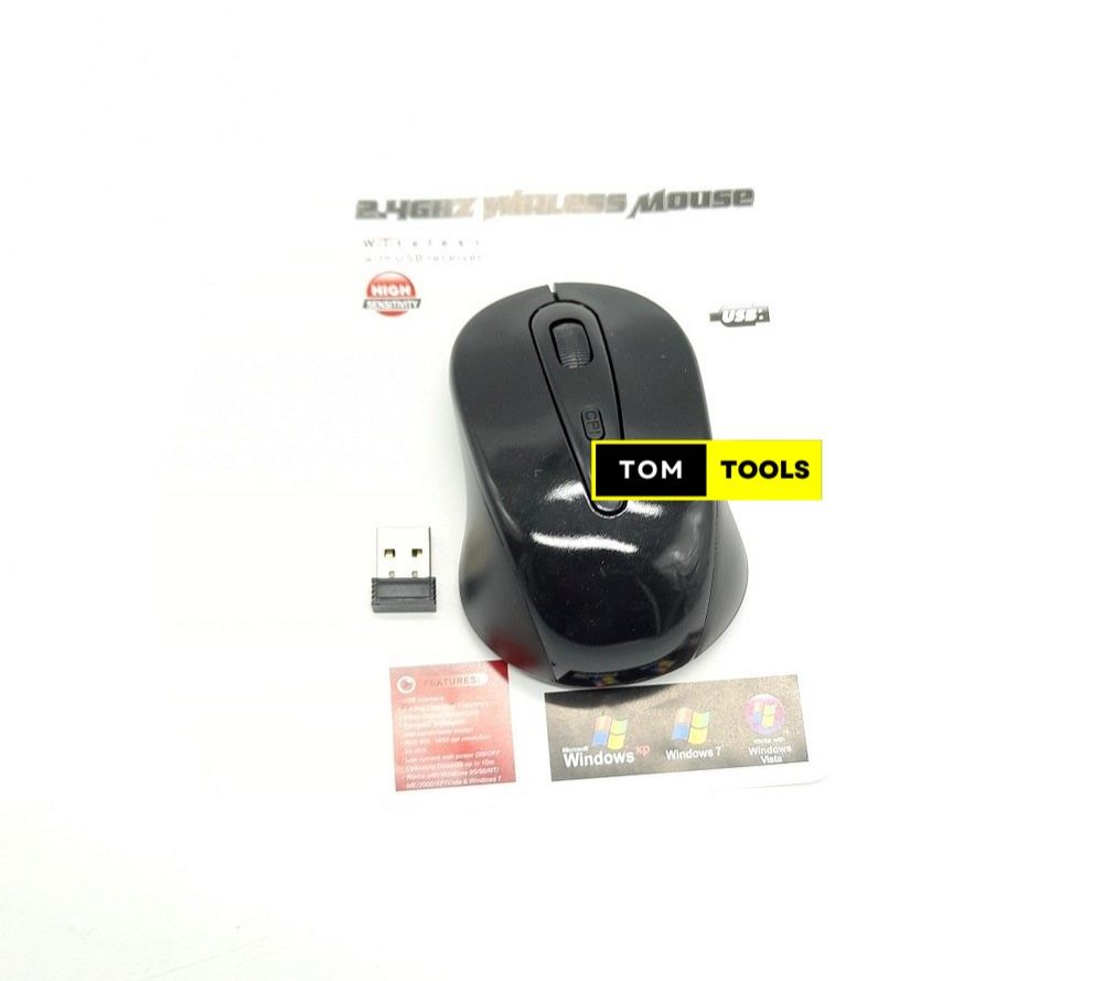 High Sensitivity 2.4ghz Wireless Optical Mouse With USB Receiver