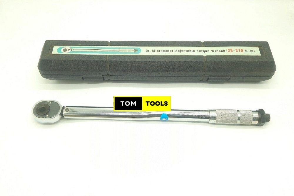 High Accuracy 28 – 210Nm Half-inch Drive Micrometer Adjustable Torque Wrench