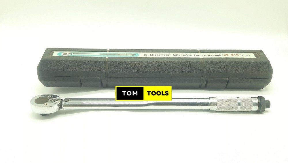 High Accuracy 28 – 210Nm Half-inch Drive Micrometer Adjustable Torque Wrench