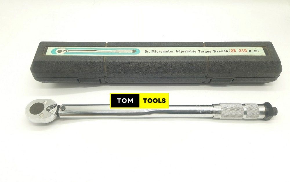 High Accuracy 28 – 210Nm Half-inch Drive Micrometer Adjustable Torque Wrench