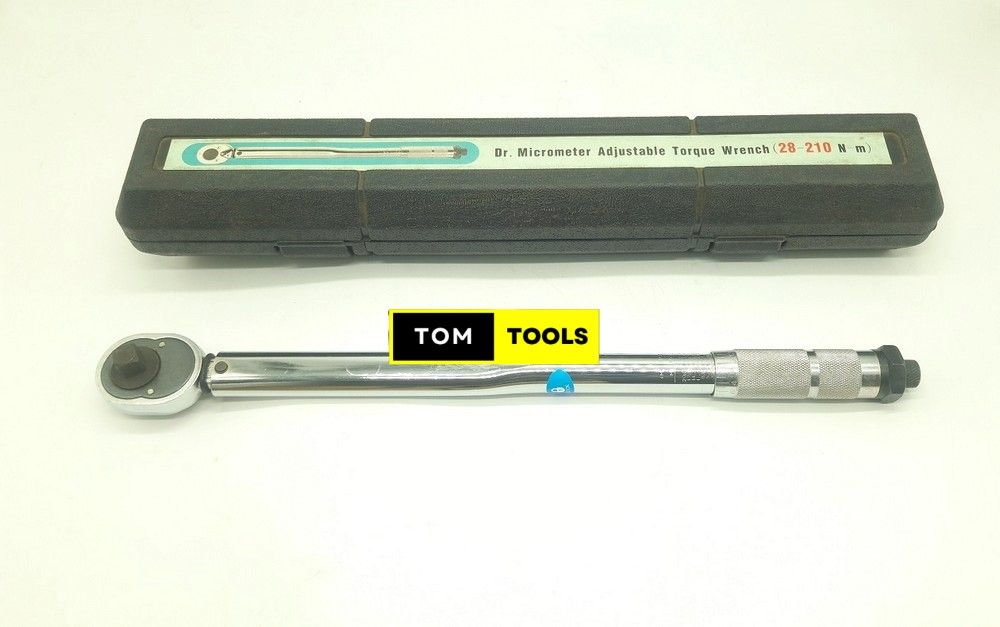 High Accuracy 28 – 210Nm Half-inch Drive Micrometer Adjustable Torque Wrench