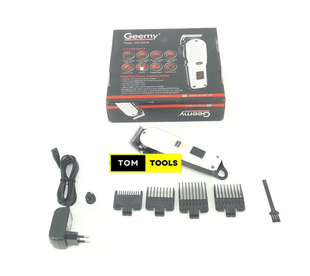 GEEMY GM-6018 Full Size Rechargeable Professional Hair Clipper