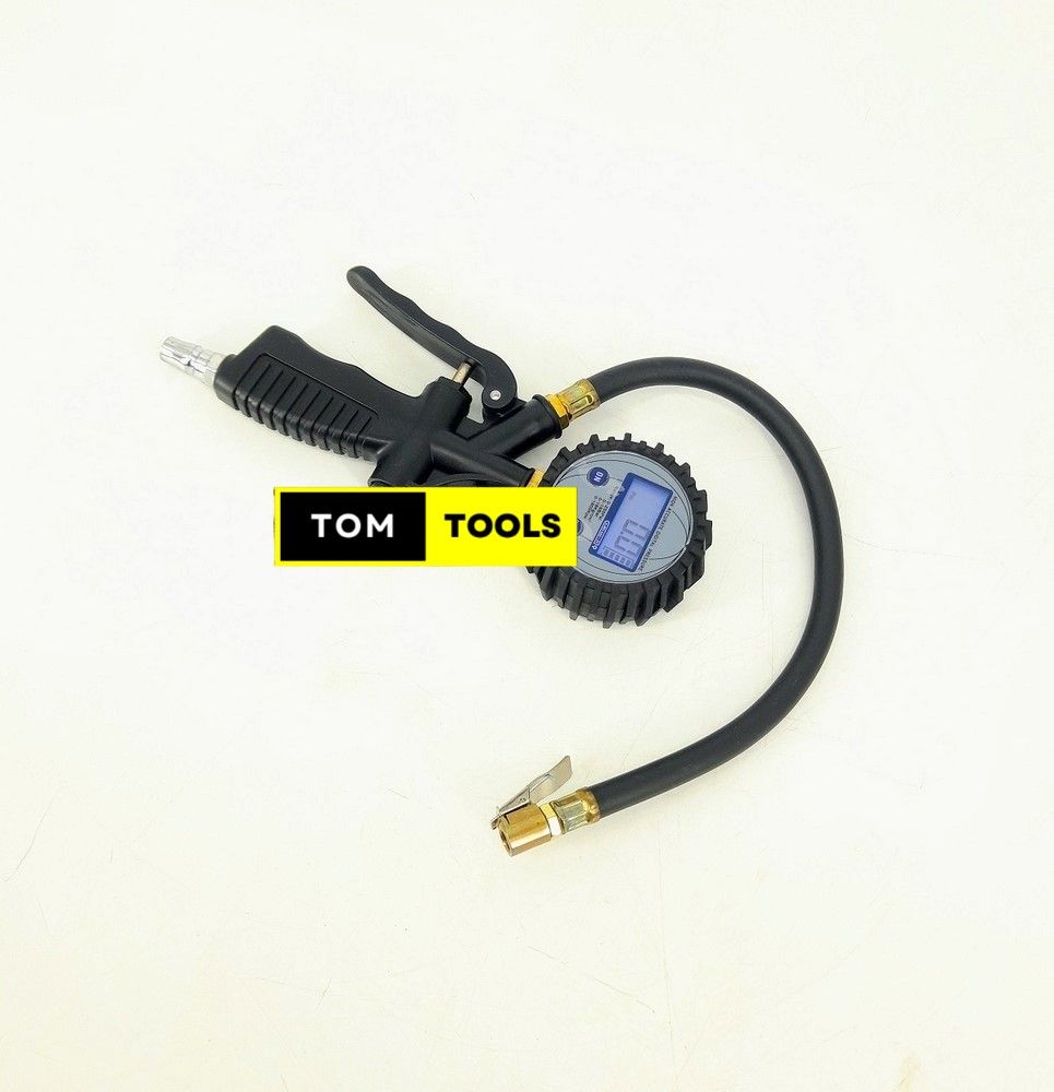 Digital Tyre Inflator Tire Pressure Gauge