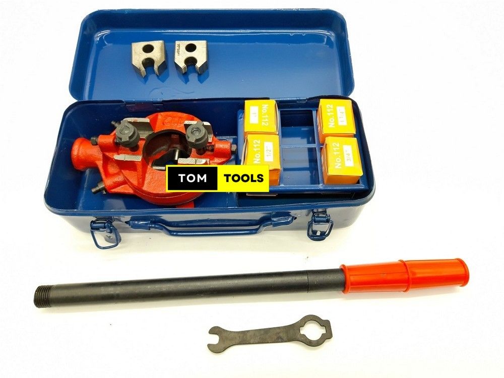 Die Stock Pipe Thread Kit with Ratchet Handle