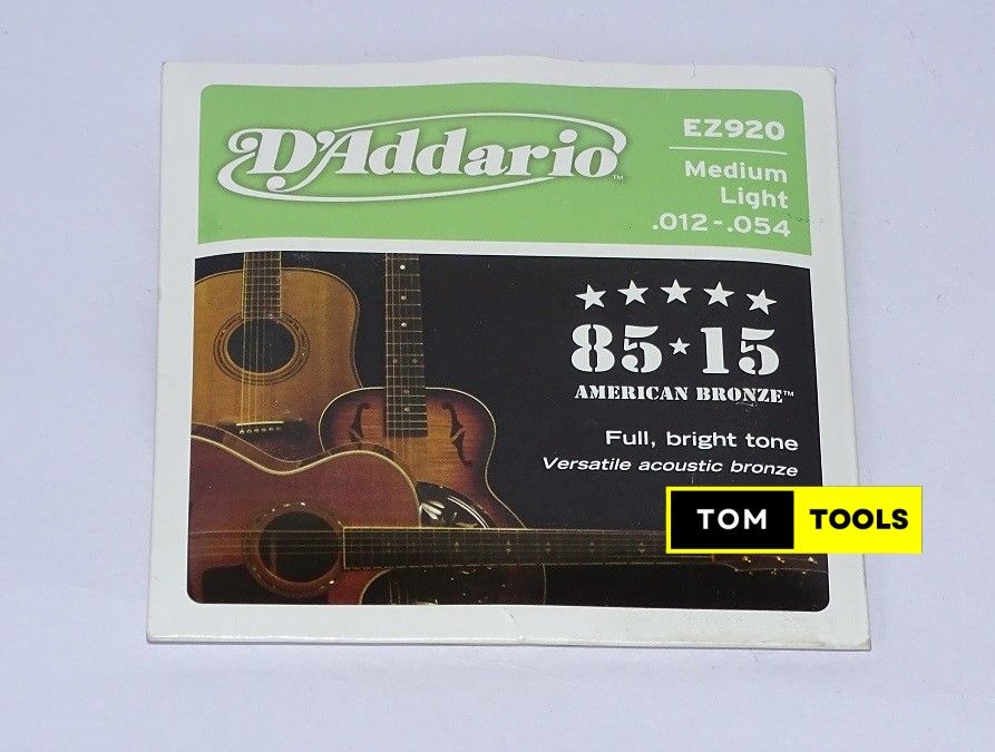DAddario EZ920 Medium Light Gauge Acoustic Guitar Strings