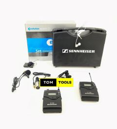 Sennheiser Evolution Wireless G2 Presentation Set Wireless Lapel Mic Camera Mic
