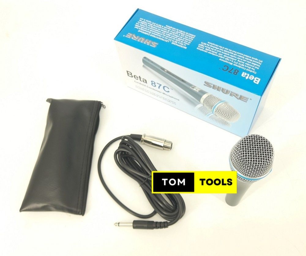 Shure Beta 87C Cardioid Condenser Microphone Wired Microphone