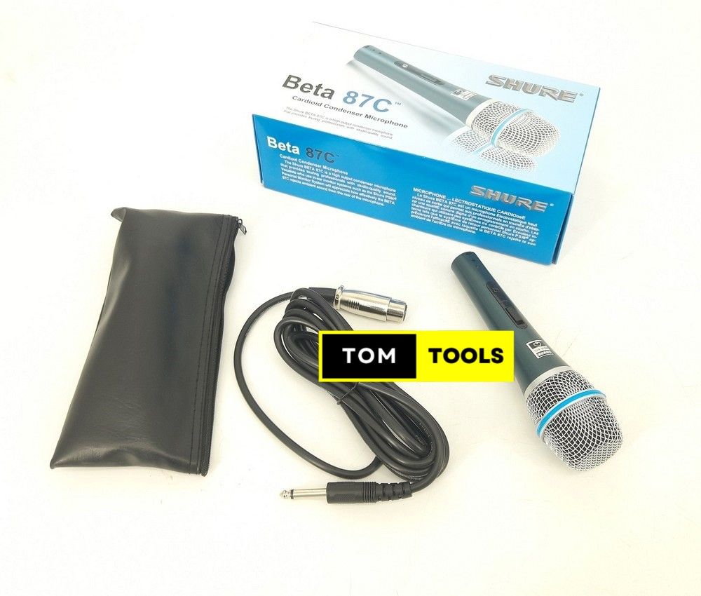 Shure Beta 87C Cardioid Condenser Microphone Wired Microphone