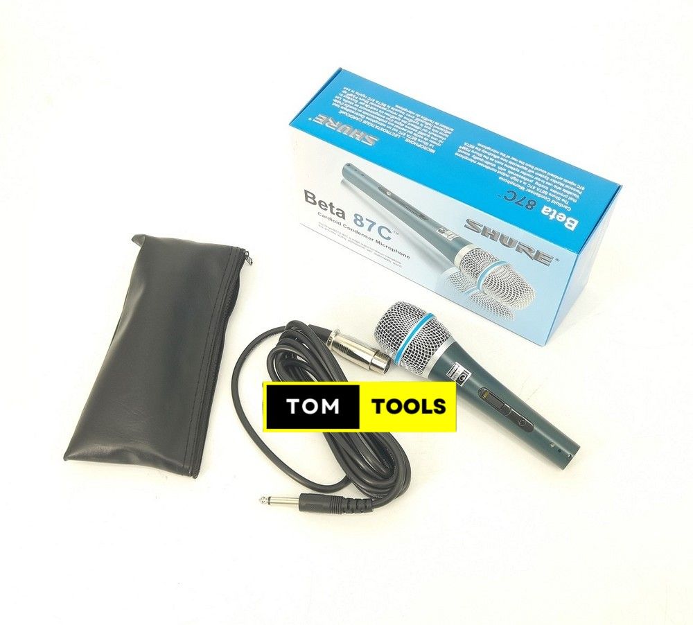 Shure Beta 87C Cardioid Condenser Microphone Wired Microphone