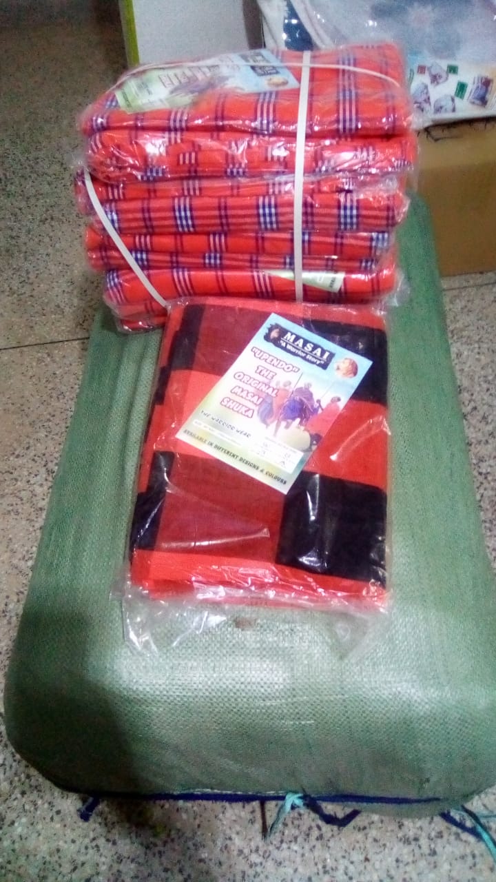 Maasai Shuka Cotton Gadda Cover  Picnic Blanket Rug Waterproof Back Beach Mat Mattress Camping