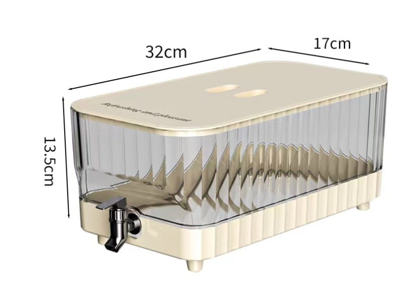 High quality Aclyric multipurpose juice dispenser..Refills are quick and straightforward
A tailor-made jug body for your refrigerator
The faucet design is faster: It prevents the faucet from clogging
