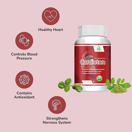 Cardioton Capsules To Help Control Blood Pressure In The Body