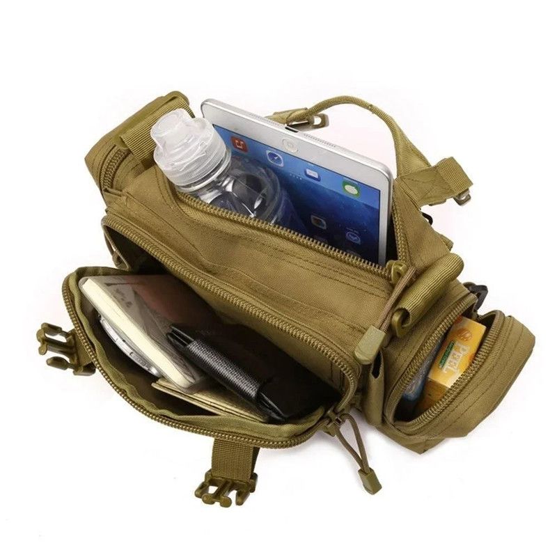 Outdoor Military Tactical Backpack Hunting Waist Pack Waist Bag Camping Hiking Pouch Chest Bag