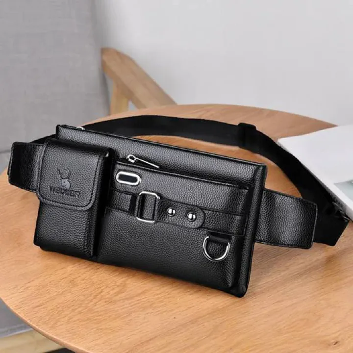 Unisex Single-Shoulder Multi-Function Sports Running Large-Capacity Waist Men's Chest Bag Casual Messenger Wallet
