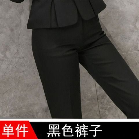 2024 Africa Summer New Gray Suit Jacket Women Long Sleeve Temperament Slimming Professional Suit High-grade Fashion Thin Professional Black Small Suit College Students Professional Suit Work Clothes