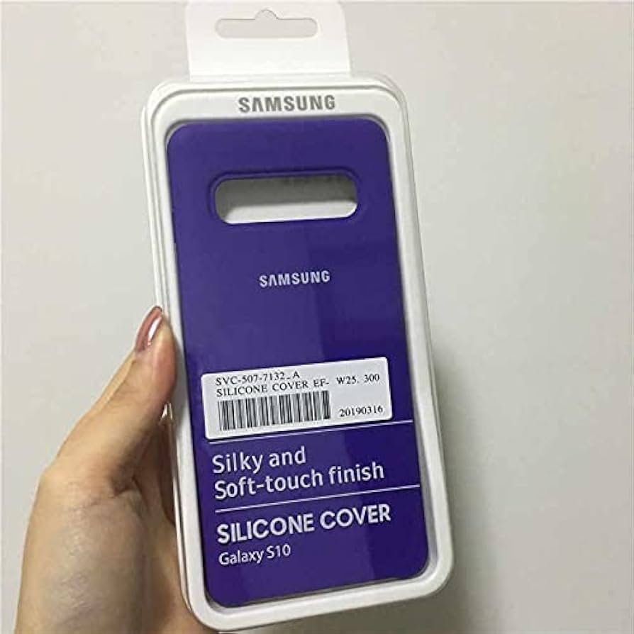Silicone Case with Soft Touch Protective soft full cover for Samsung S10 S10e S10 Plus