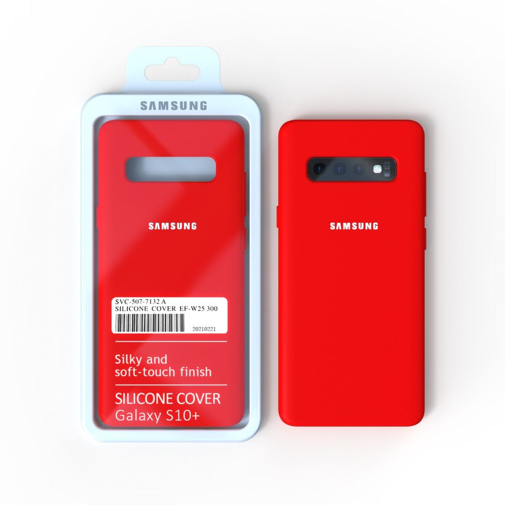 Silicone Case with Soft Touch Protective soft full cover for Samsung S10 S10e S10 Plus