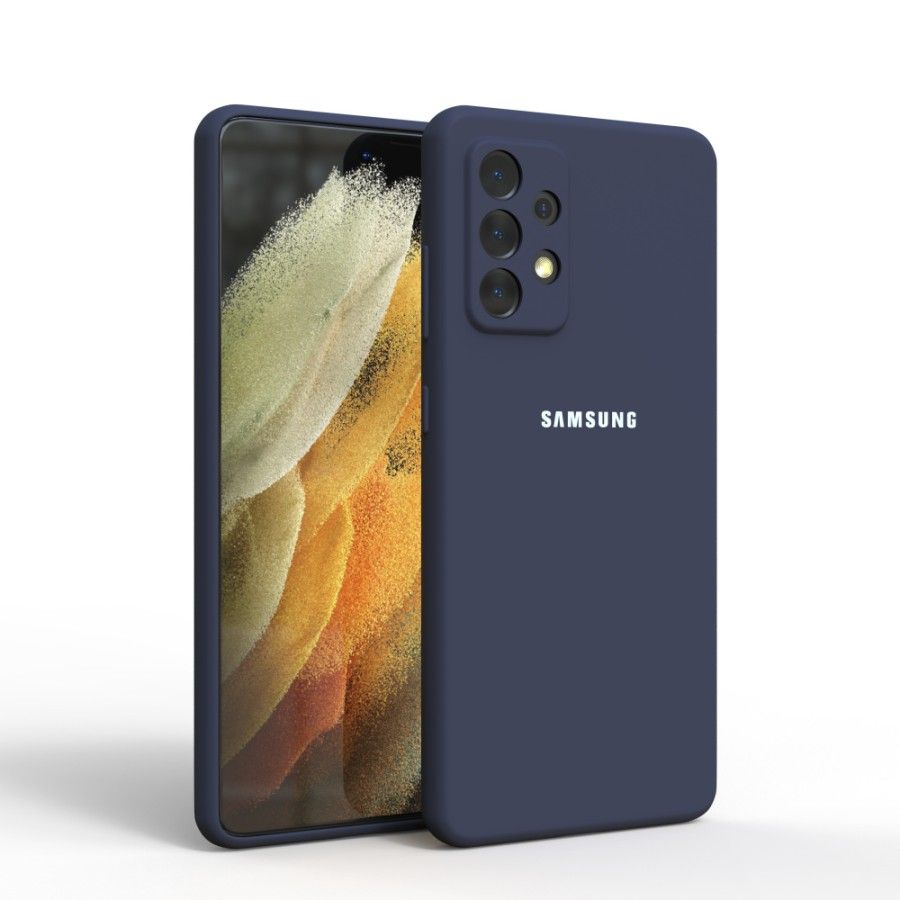 Silicone Case with Soft Touch Protective soft full cover for Samsung A73 A53 A33 A23 A13 A13 5G