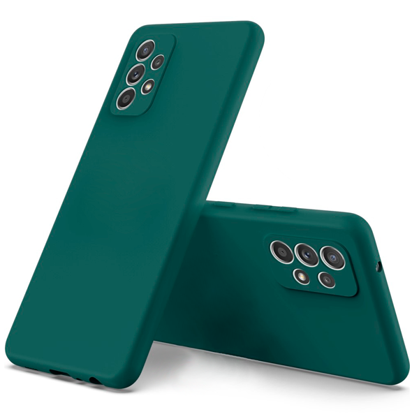 Silicone Case with Soft Touch Protective soft full cover for Samsung A73 A53 A33 A23 A13 A13 5G