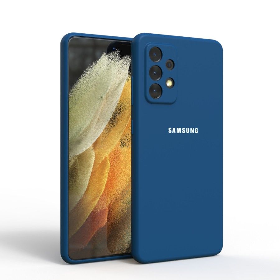 Silicone Case with Soft Touch Protective soft full cover for Samsung A73 A53 A33 A23 A13 A13 5G