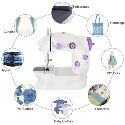 Mini Portable  Sewing Machines Household