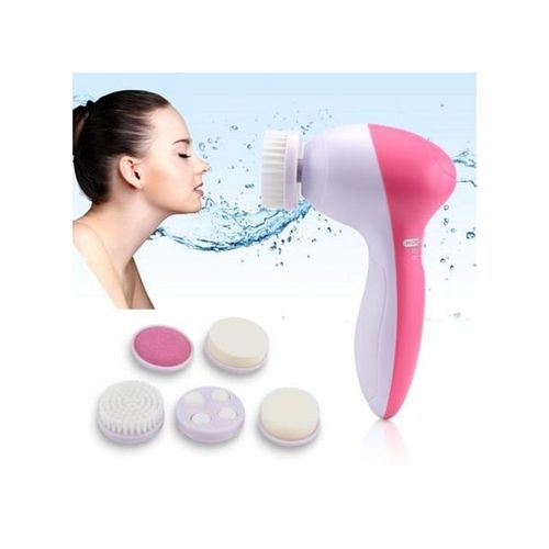 Facial Skin Massager Electric Face Scrubber 5 In 1
