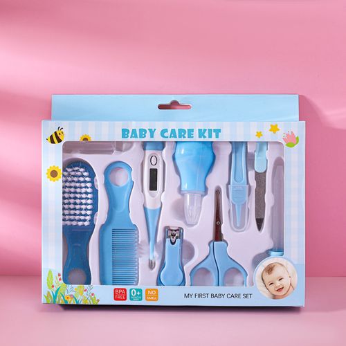 10pcs/sets Newborn Nail And Hair Daily Care Set High Quality