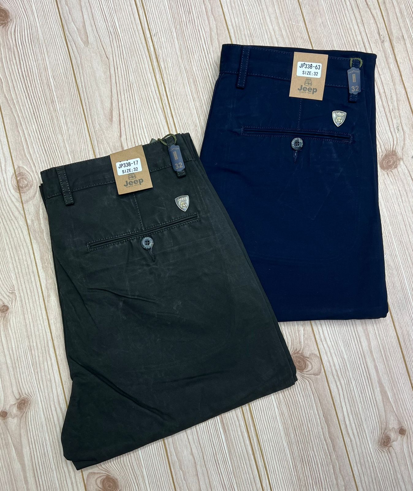 TWO PIECES.Fashion Hard Khaki Men's Trouser Official /Casual BEST QUALITY NON FADING HARD KHAKI DOESNT SHRINK