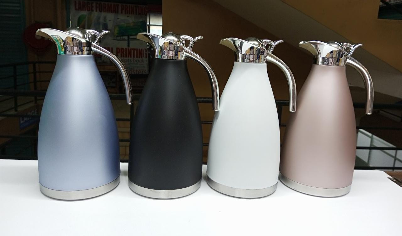 2.0 litres Jp vacuum flask Want to keep it hot or cold for 24 hours, here's the deal. The Always Stainless Steel Thermos Flask. This flask has been crafted out of stainless steel to offer the best ins