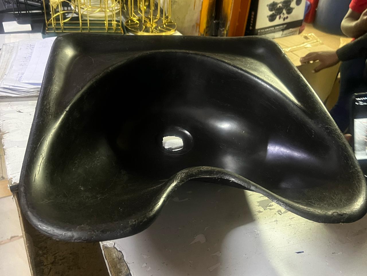 PRICE DROP! Sink Basin Beauty Salon Hair WashingPlastic Material,Lightweight and portable,no sharp corns,safety to use.Easy to use,no need for separate water pipes,convenient for disabled and elderl