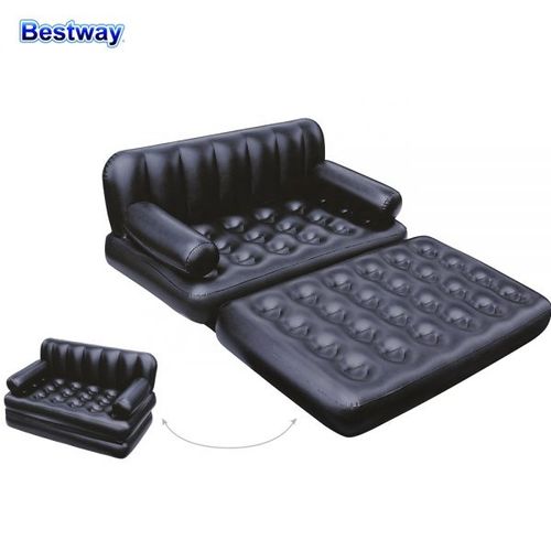 🤷‍♂️ Way to relax🤷‍♂️5in1 Inflatable Multifunction sofa-bed SIZE : 1.88m × 1.52m × 64cm
💦Great for indoor & outdoor use
💦2-way interlocking 
💦Quick release valve for fast,easy inflation and defla