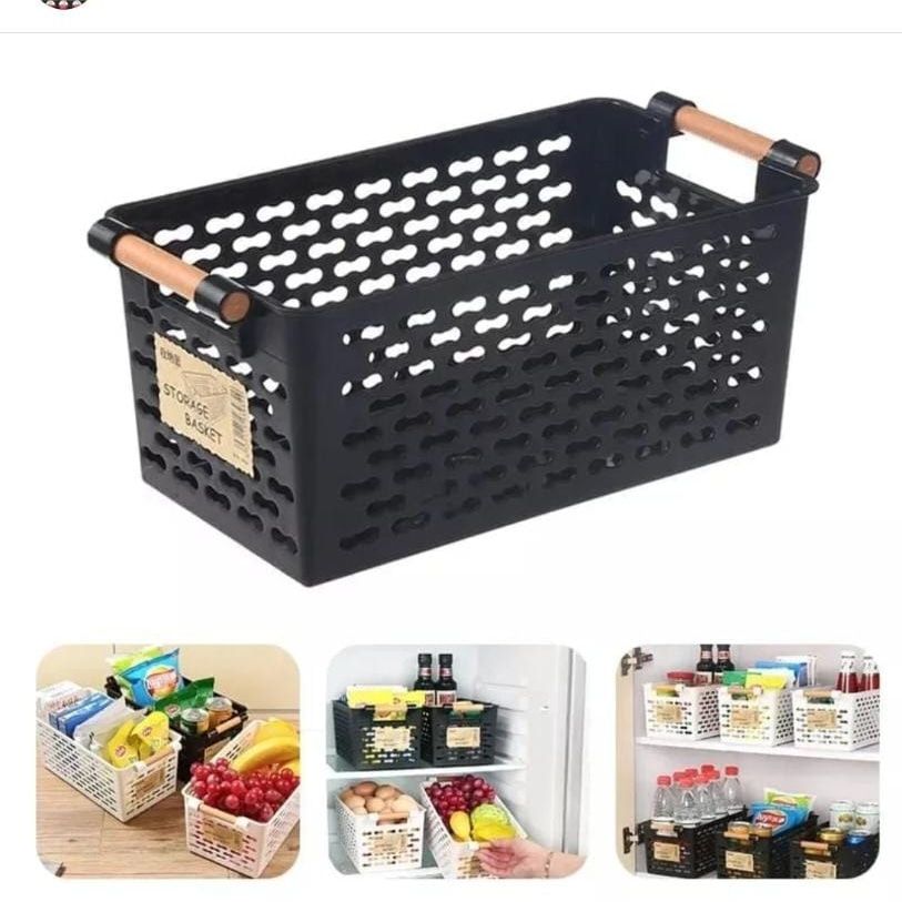 Multipurpose Pantry Storage Baskets Pantry OrganizerKitchen/pantry storage basket: Kitchen, Dining Table, Bathroom, Vanity Table
Multi-purpose Vegetables fruit racks
Material :Plastic
Size: 30.5cm *15