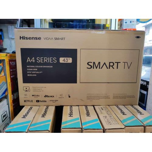 Hisense 43A4K, 43 Inches FHD, Youtube, Netflix Smart TV