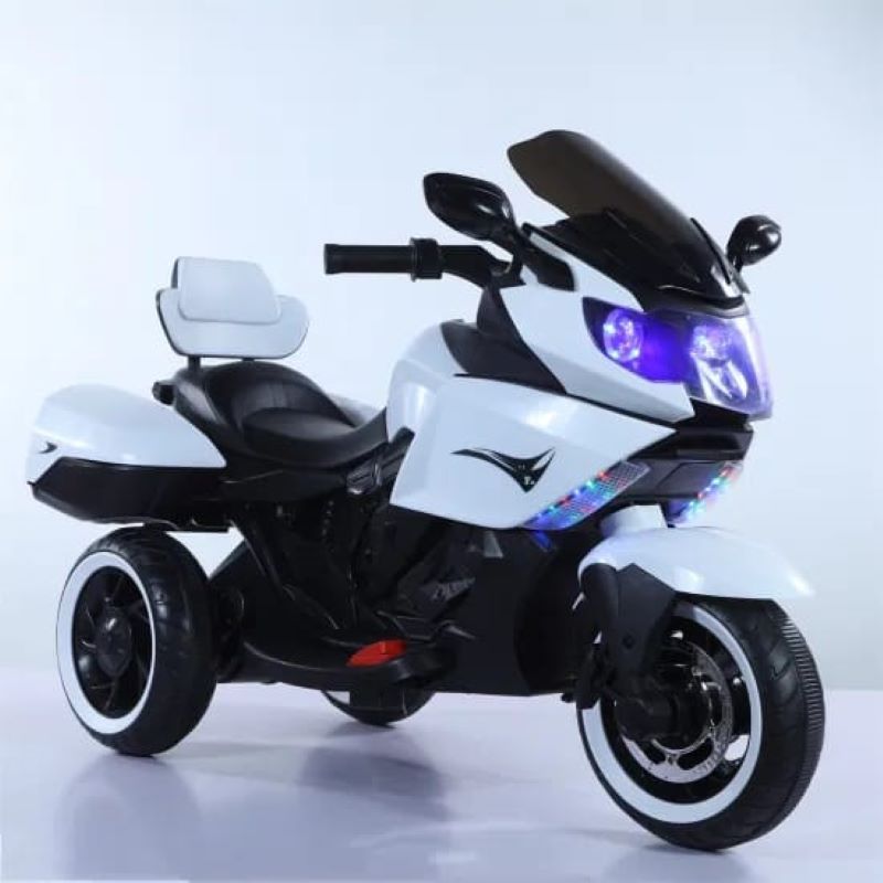 Kids Electric Rechargeable Motorcycle,Suitable for 2 to 8yrs,USB port for music,Inbuilt songs,Forward and reverse gear