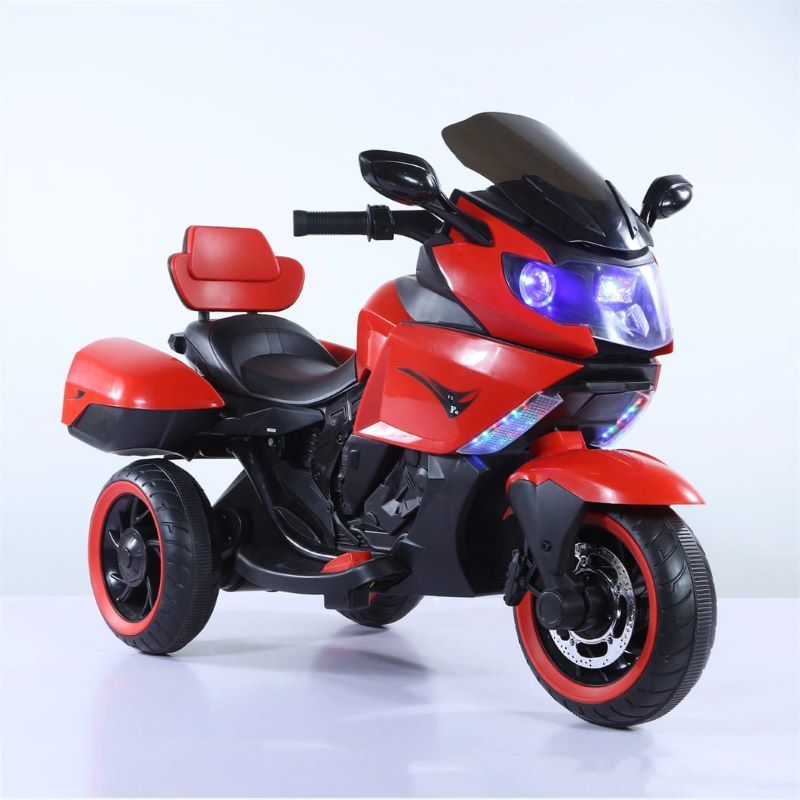 Kids Electric Rechargeable Motorcycle,Suitable for 2 to 8yrs,USB port for music,Inbuilt songs,Forward and reverse gear