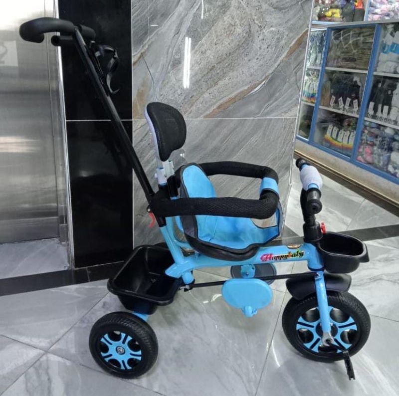 RESTOCKED Multifunctional Children′s Tricycle 3-in-1 Portable Baby Roller Baby Stroller Baby Bike  with side bar  (9Months-5 Years Old