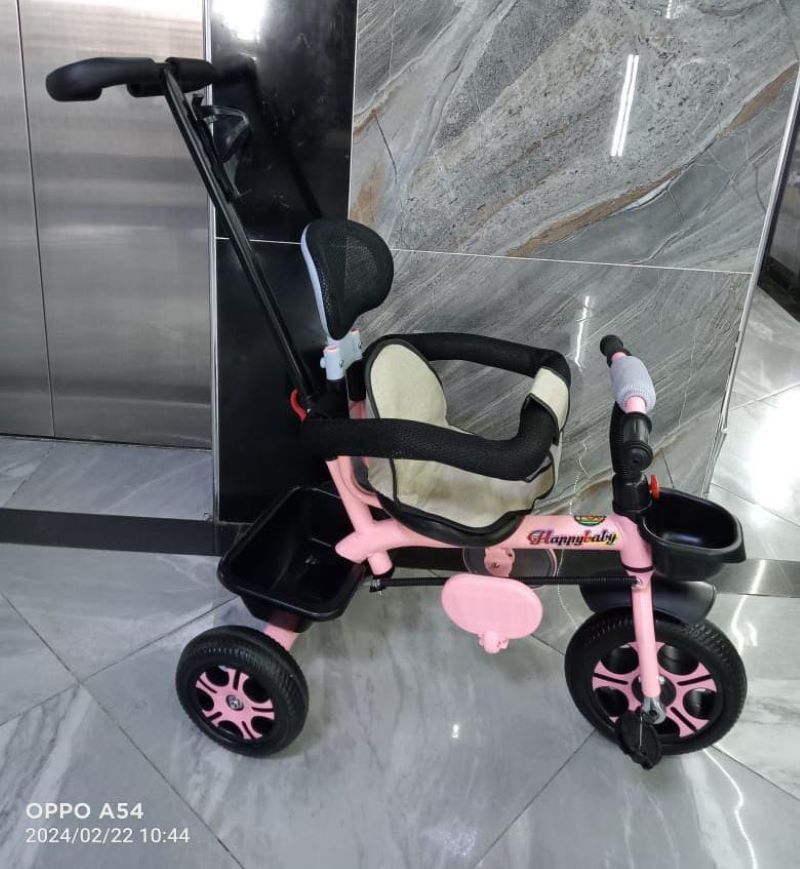 RESTOCKED Multifunctional Children′s Tricycle 3-in-1 Portable Baby Roller Baby Stroller Baby Bike  with side bar  (9Months-5 Years Old