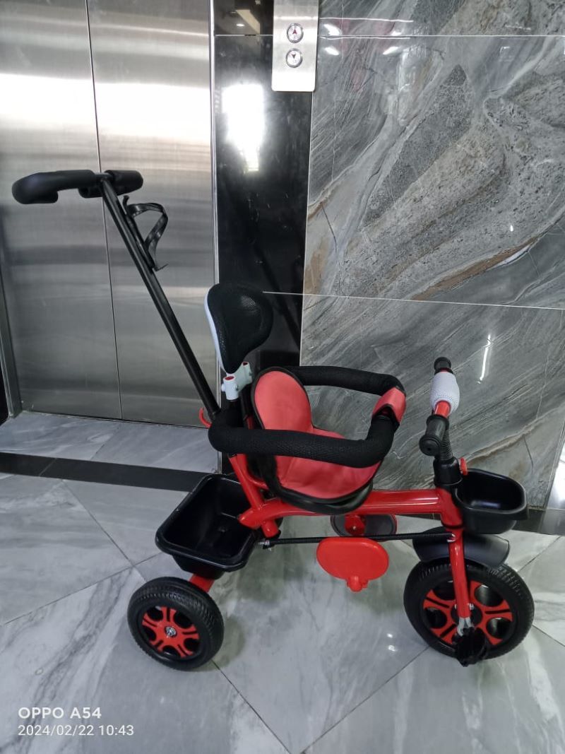 RESTOCKED Multifunctional Children′s Tricycle 3-in-1 Portable Baby Roller Baby Stroller Baby Bike  with side bar  (9Months-5 Years Old
