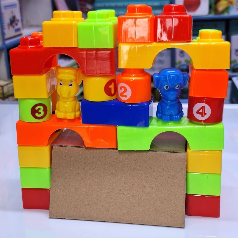 29 pieces Building Blocks Stacking Toys Playing Fun For Kids (Multicolor)