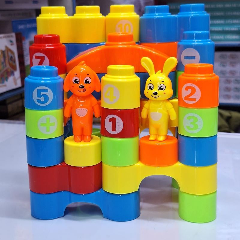29 pieces Building Blocks Stacking Toys Playing Fun For Kids (Multicolor)