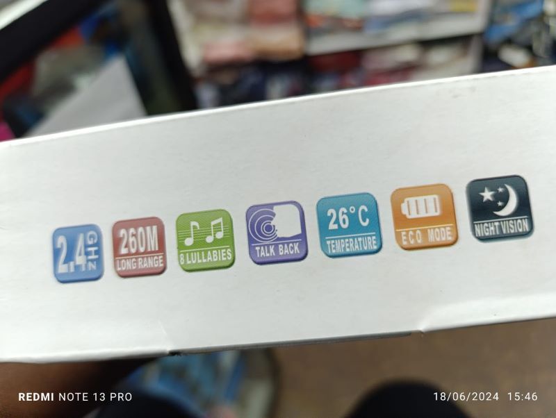 Wireless Baby Video Monitor With Digital Camera