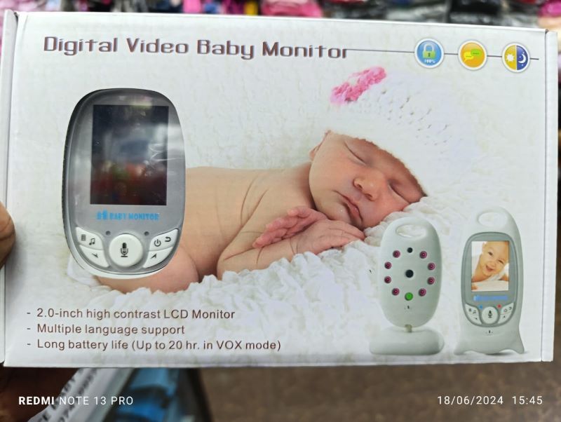 Wireless Baby Video Monitor With Digital Camera