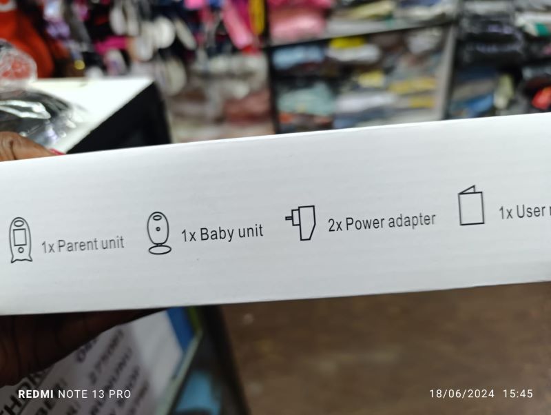 Wireless Baby Video Monitor With Digital Camera