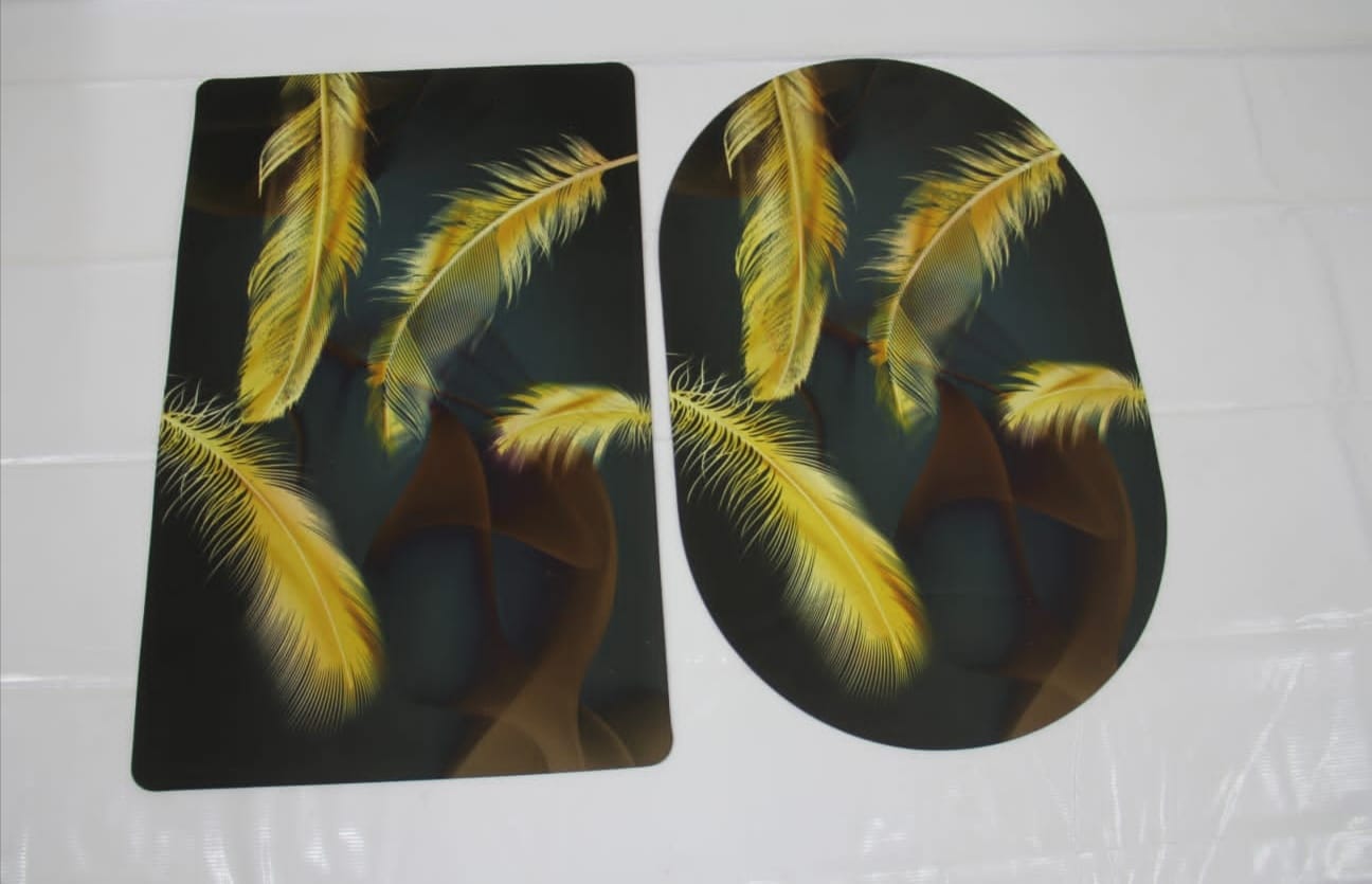 2 piece high quality Door mats, very presentable and appealing door mats.