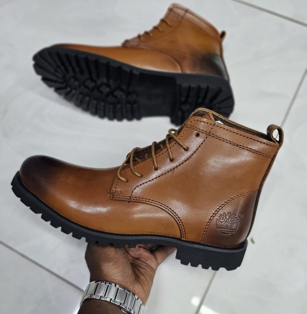 🔥(On offer) 🔥TIMBERLAND BOOTS, COMFORTABLE CLASSY BOOTS, FASHIONABLE, OFFICIAL AND CASUAL SHOES (generic)