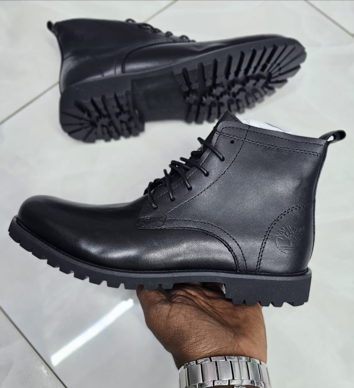 🔥(On offer) 🔥TIMBERLAND BOOTS, COMFORTABLE CLASSY BOOTS, FASHIONABLE, OFFICIAL AND CASUAL SHOES (generic)